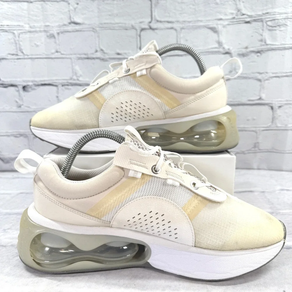Nike Air Max 2021 GS Summit‎ White Sneakers Youth 7Y Women's 8.5